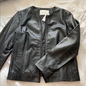 Aritzia Jett leather jacket